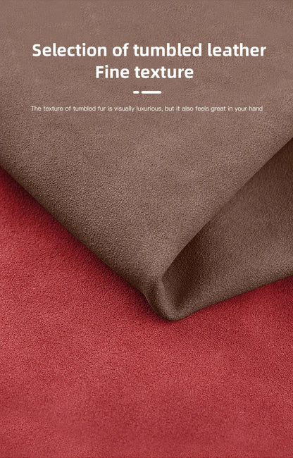 Suede Headrest Neck Pillow