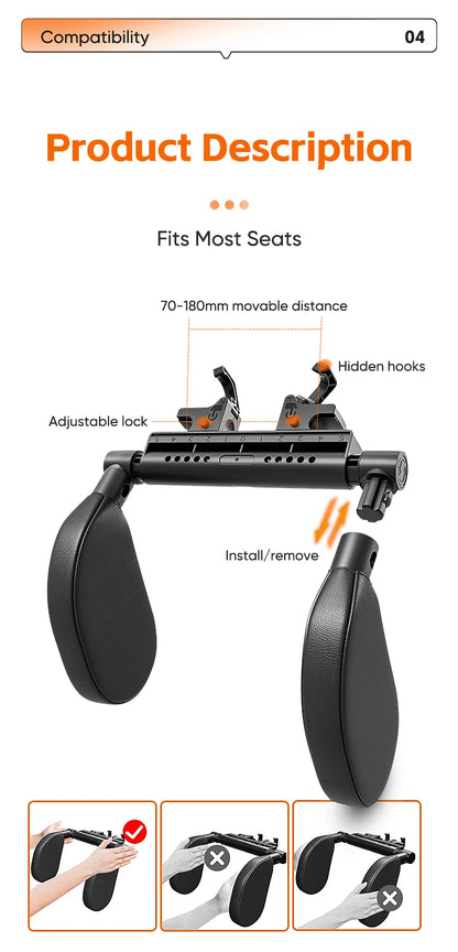 Memory Foam Car Pillow