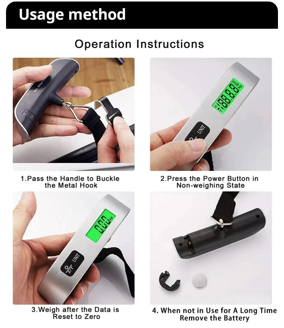 Compact Digital Travel Scale