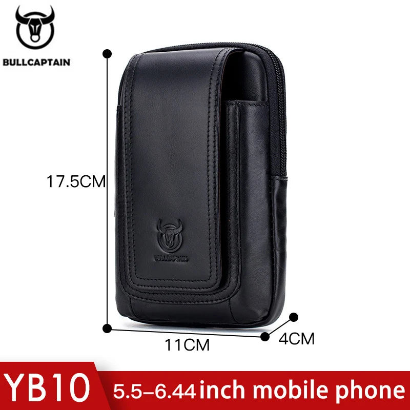 Men’s Leather Waist Bag