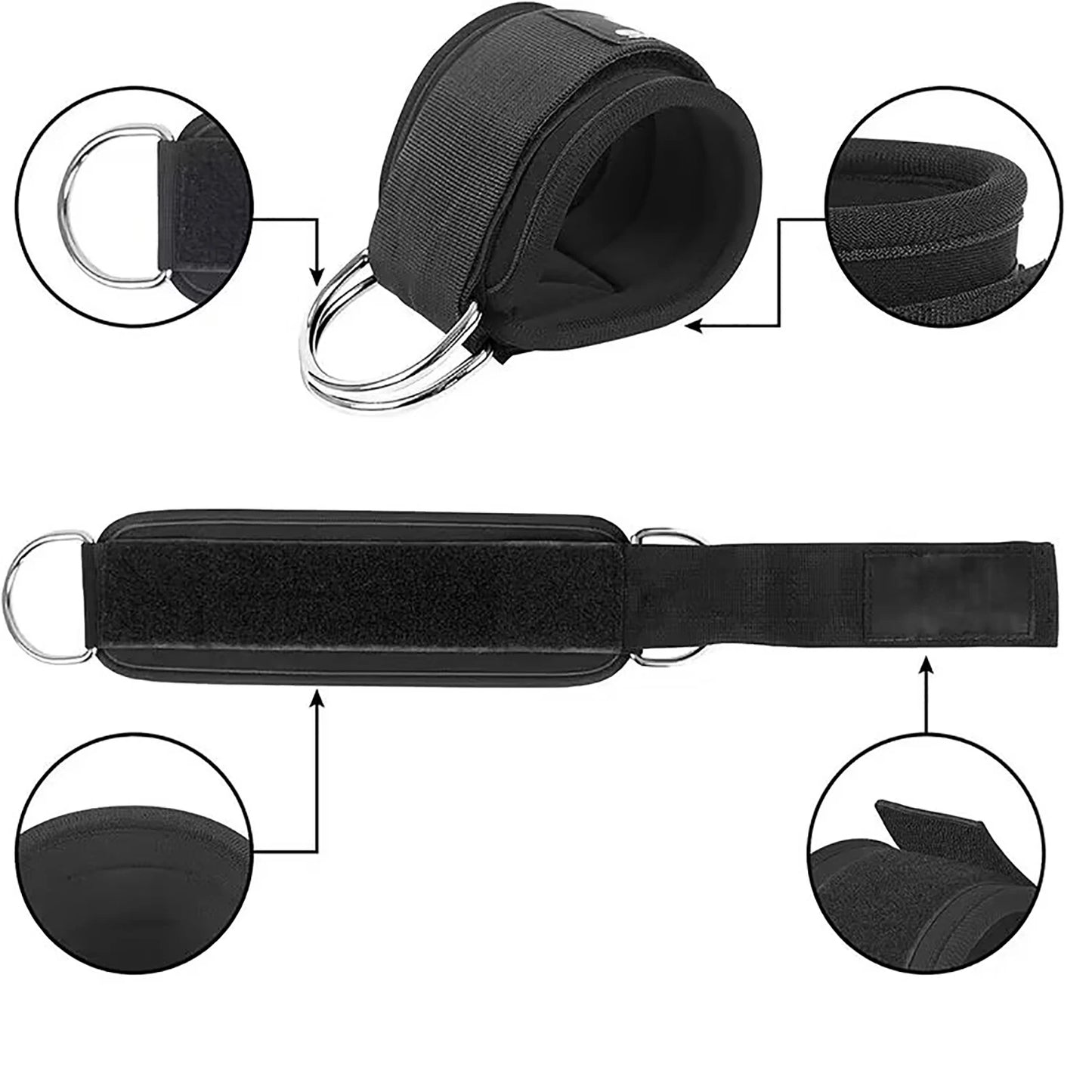 Ankle Straps Resistance Bands Set