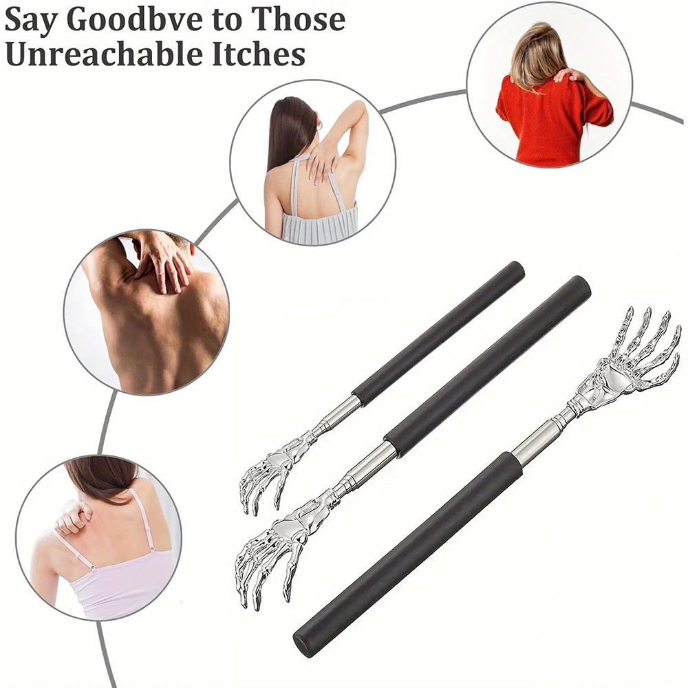 Retractable Stainless Steel Claw Massager