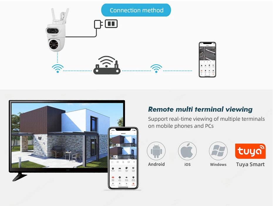 Smart Outdoor IP Camera