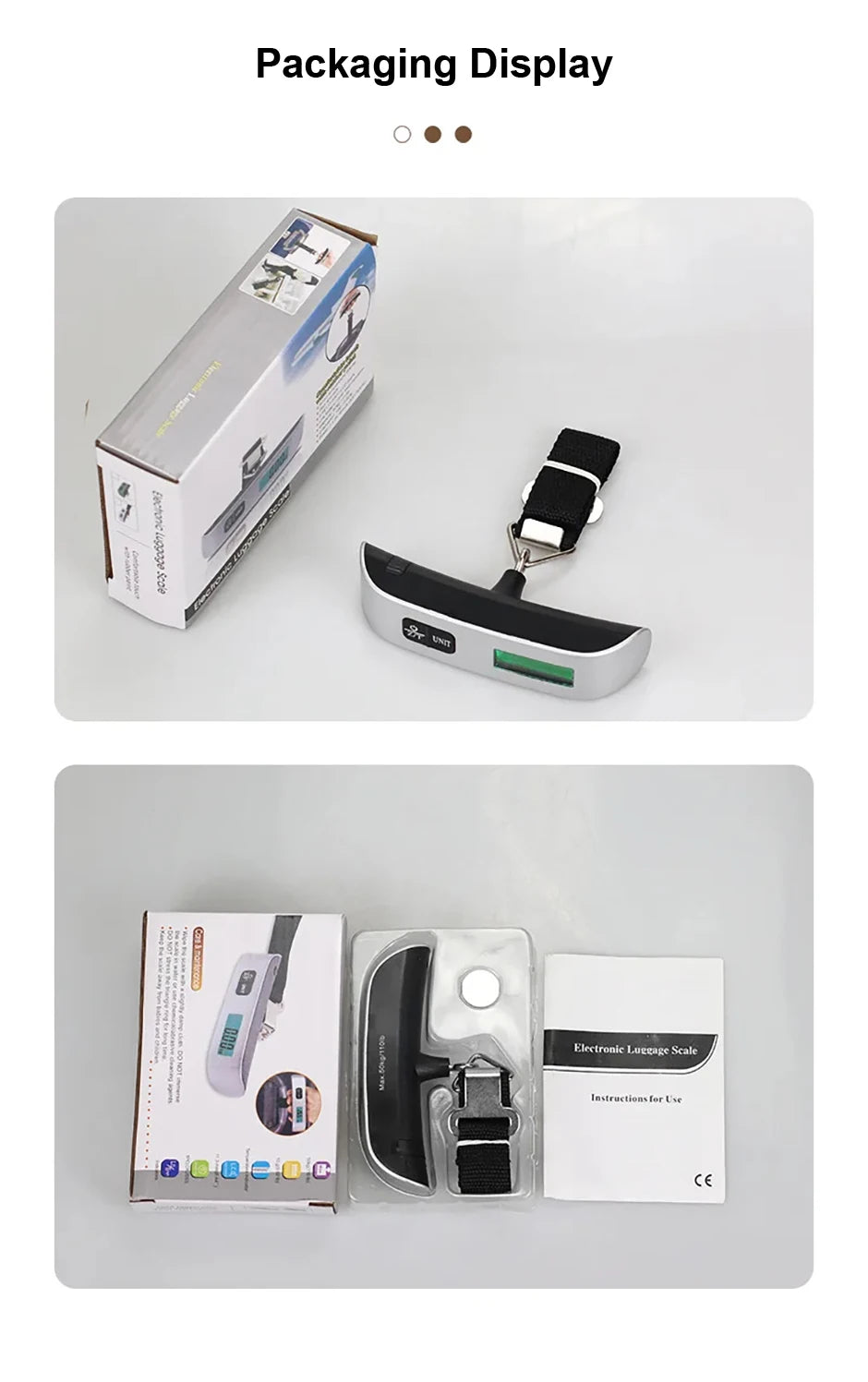 Compact Digital Travel Scale