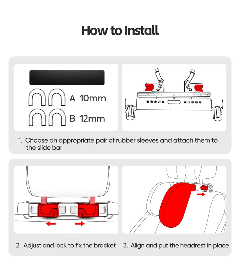 Memory Foam Car Pillow
