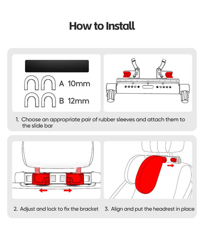 Memory Foam Car Pillow