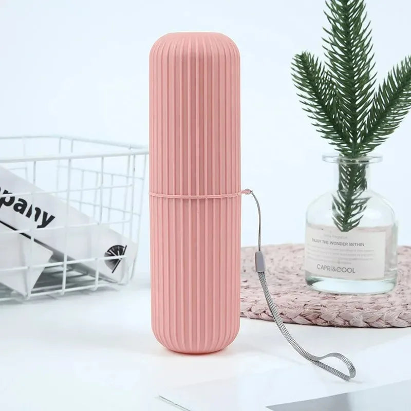 Portable Toothbrush Toothpaste Holder