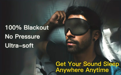 3D Sleep Mask with Noise Ear Plug