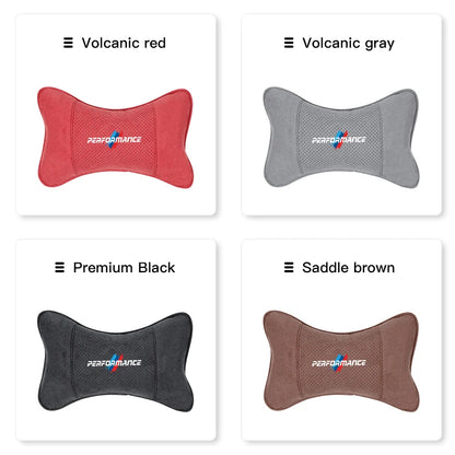 Suede Headrest Neck Pillow