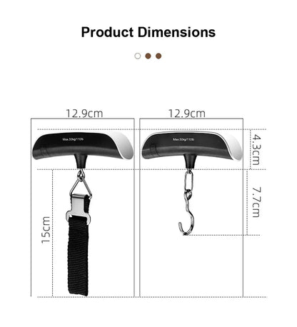 Compact Digital Travel Scale