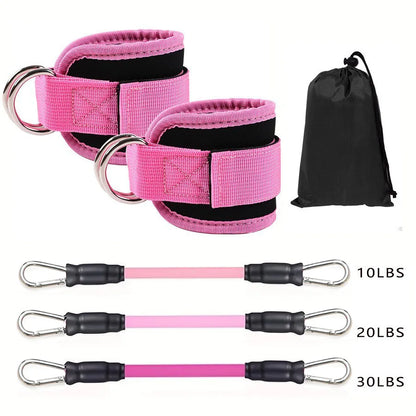 Ankle Straps Resistance Bands Set