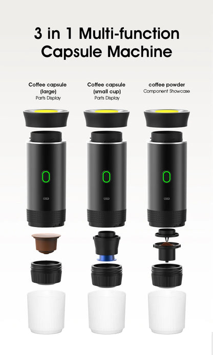 3-in-1 Travel Coffee Maker