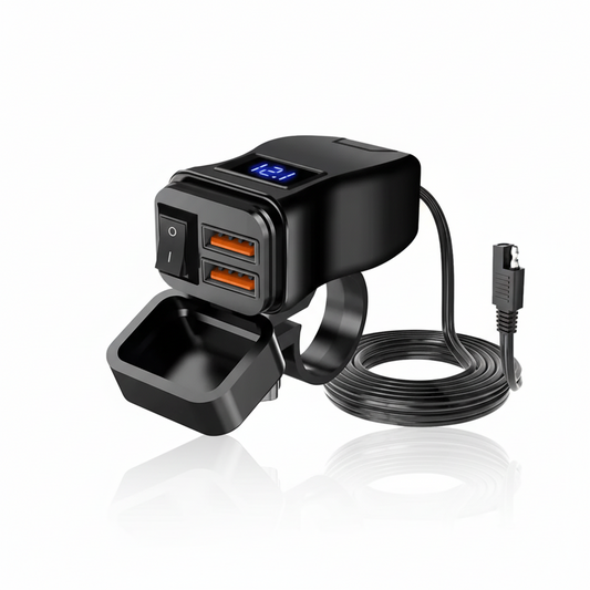 High-Performance Motorcycle USB Charger